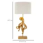 LAMPA STOŁOWA OCTOPUS GOLD 30,5X64,5 cm